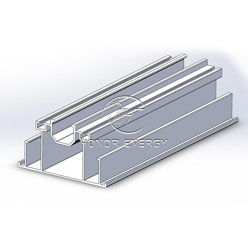 Aluminiowy mocowanie Solar Bipv