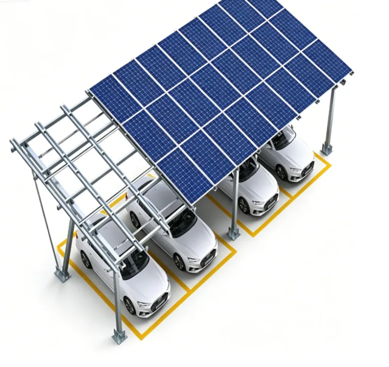 Aluminiowy uchwyt solarny typu W