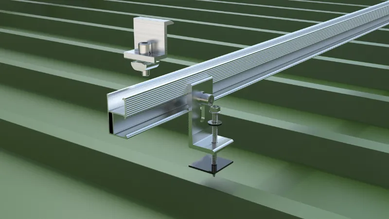 Solar Aluminum R Type Rail