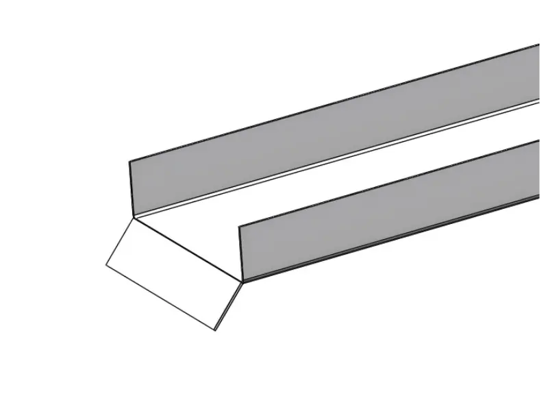 Poziomy wodoodporny kanał słoneczny