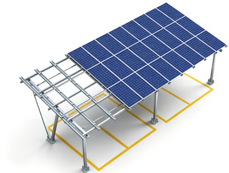 System mocowania wiaty typu Solar IV