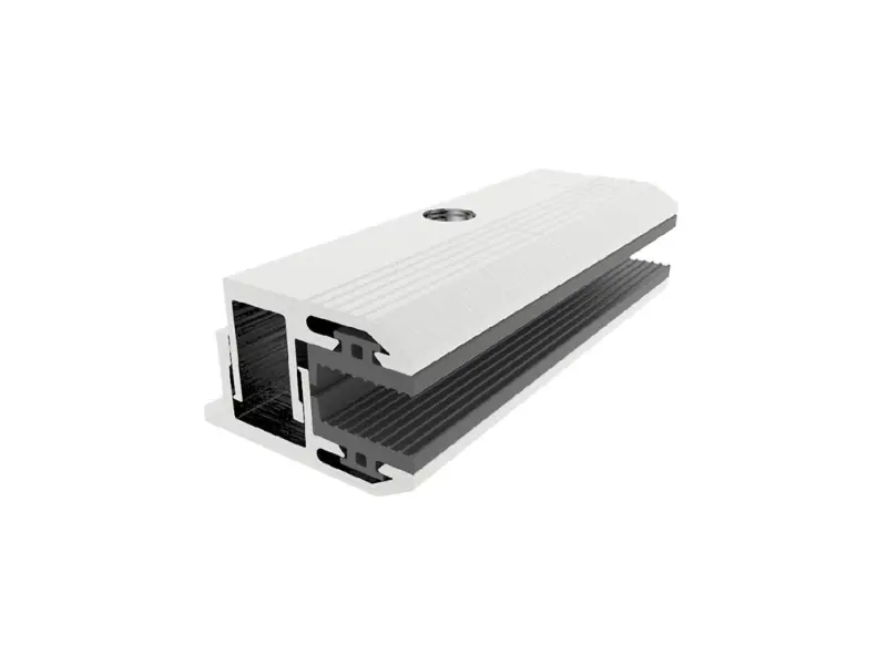 Zacisk końcowy cienkiej folii solarnej