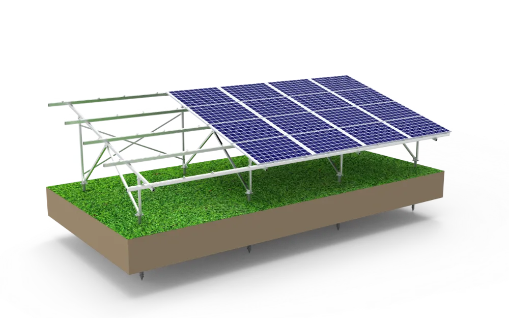 Aluminiowy system mocowania do podłoża typu W